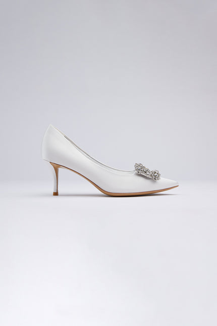 Icy Wong | Elsie Silk Pumps