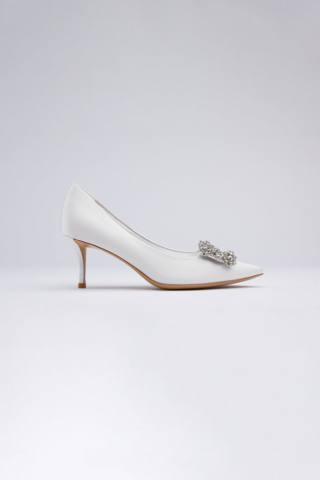 Icy Wong | Elsie Silk Pumps
