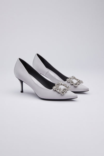 Icy Wong | Elsie Silk Pumps