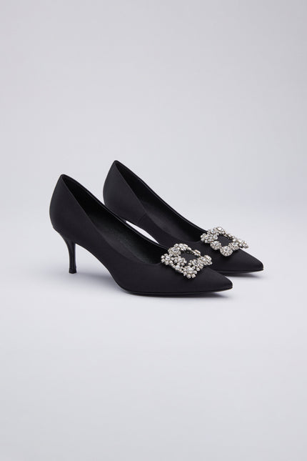 Icy Wong | Elsie Silk Pumps