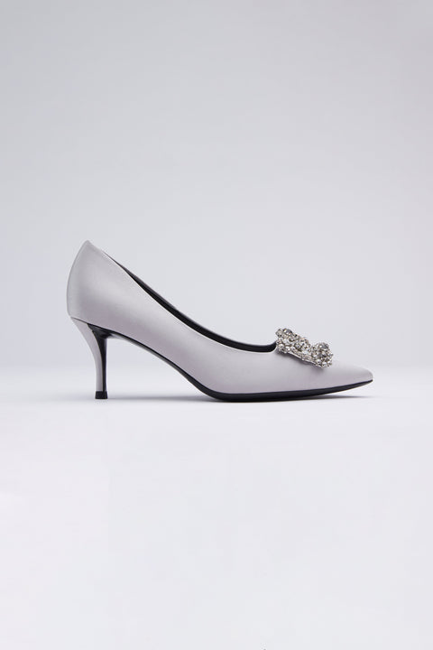 Icy Wong | Elsie Silk Pumps