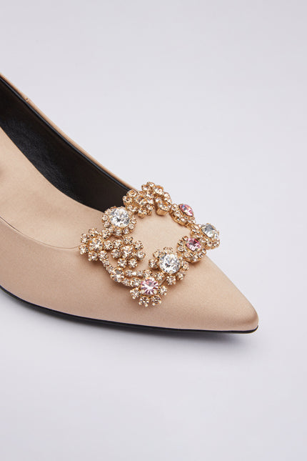 Icy Wong | Elsie Silk Pumps