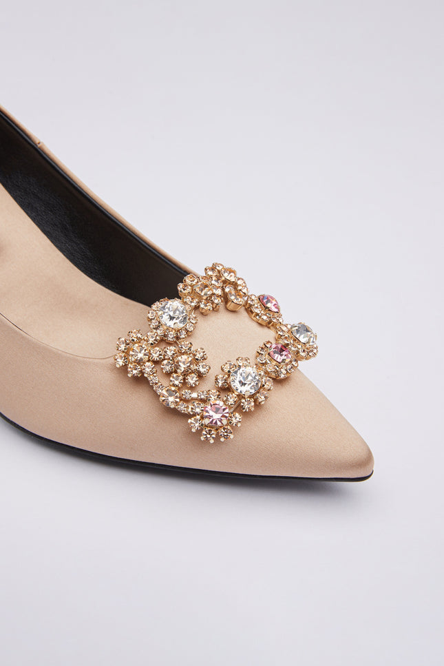 Icy Wong | Elsie Silk Pumps