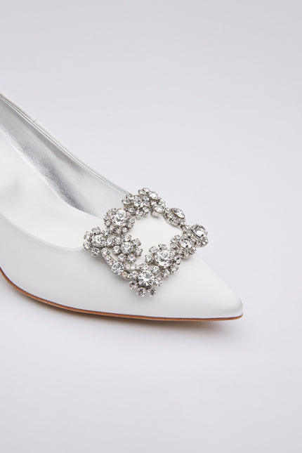Icy Wong | Elsie Silk Pumps