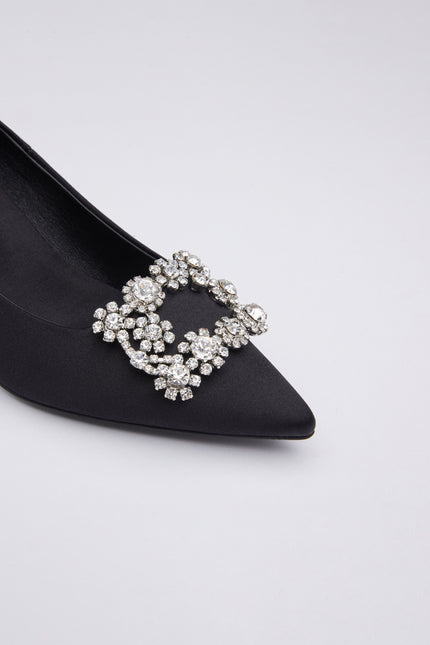 Icy Wong | Elsie Silk Pumps