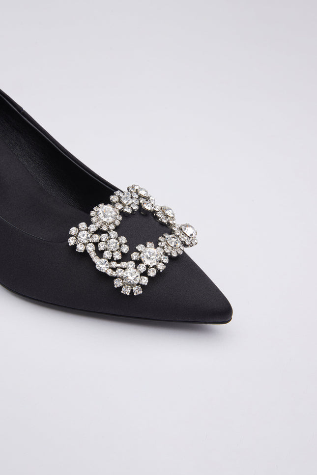 Icy Wong | Elsie Silk Pumps