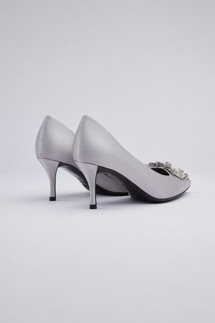 Icy Wong | Elsie Silk Pumps