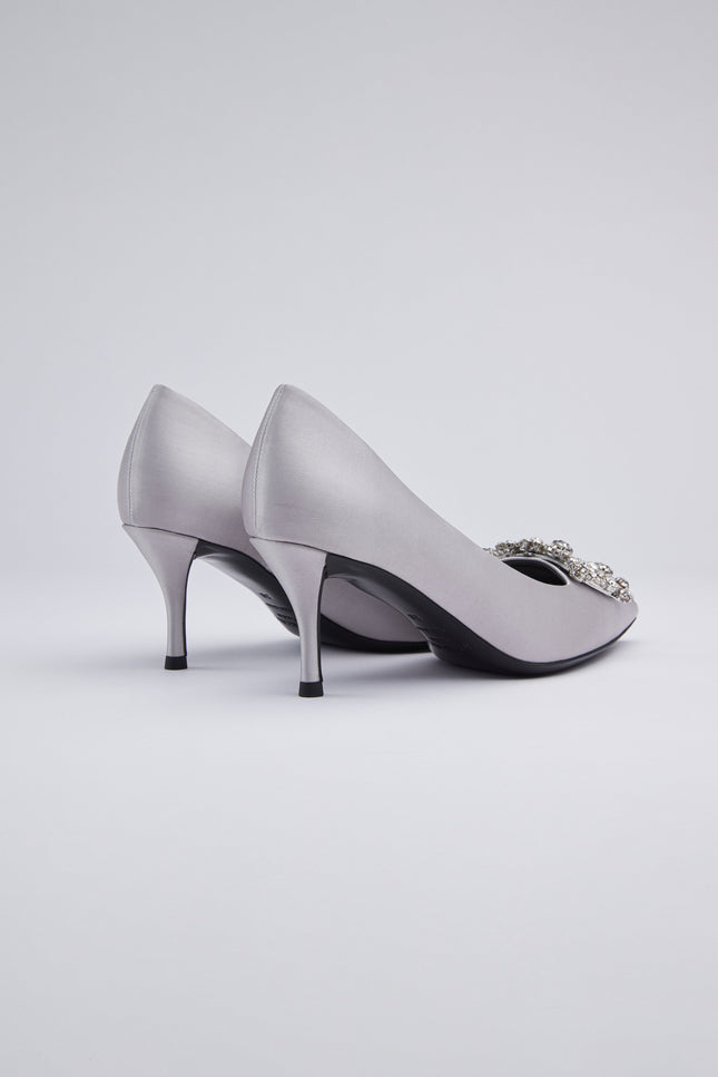 Icy Wong | Elsie Silk Pumps