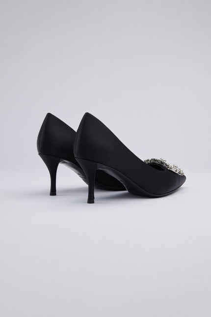 Icy Wong | Elsie Silk Pumps