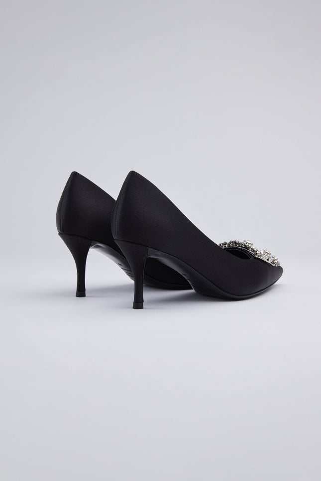 Icy Wong | Elsie Silk Pumps