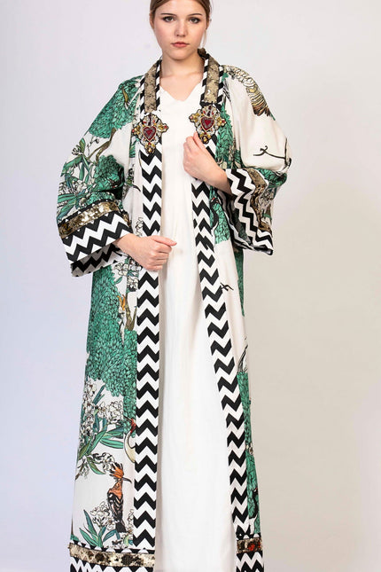 Mary&Mary | Tala Jardin Maxi Kimono