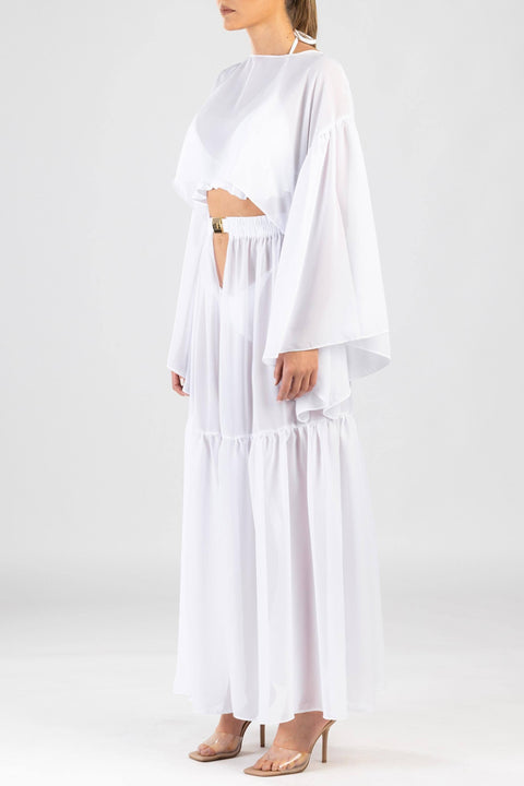 Antoninias | Przyjemny Cover Up biały