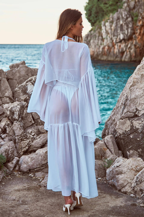 Antoninias | Przyjemny Cover Up biały