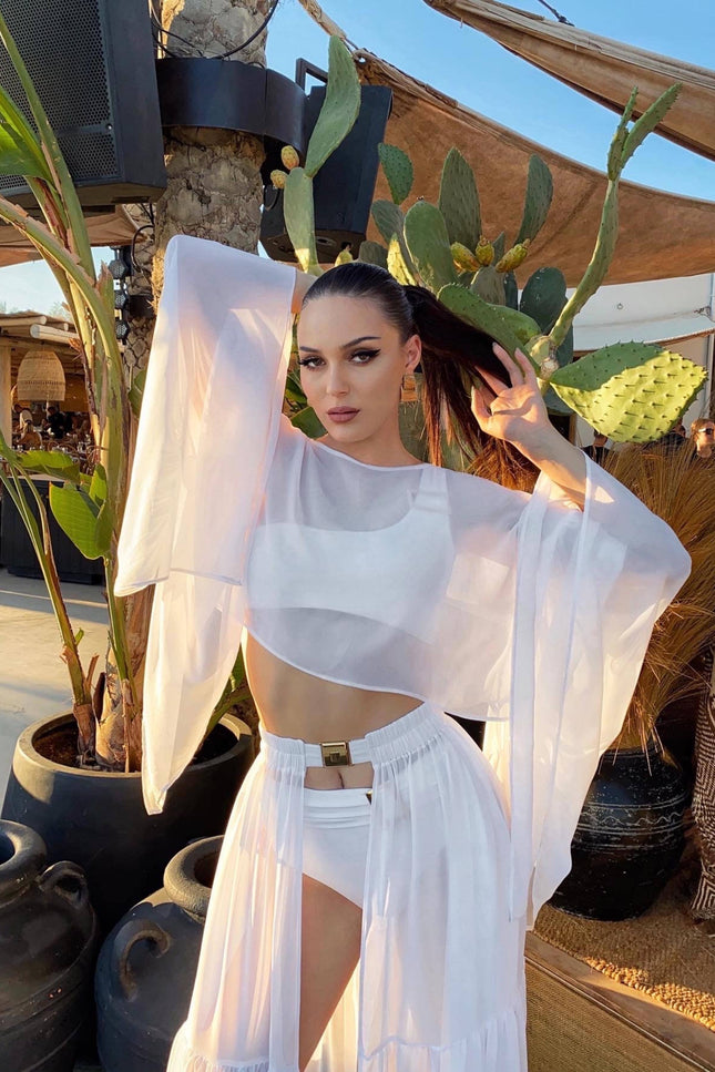 Antoninias | Dulcet Bikini Top white
