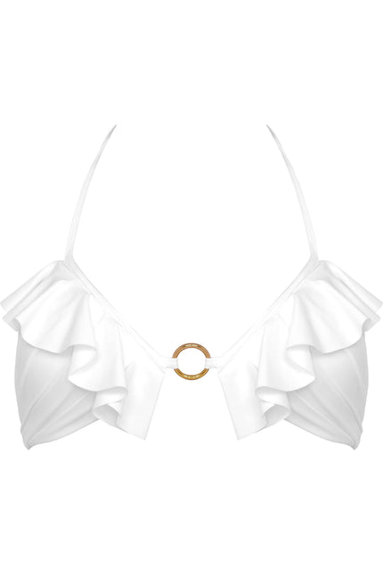 Antoninias | Dalliance Bikini Top white