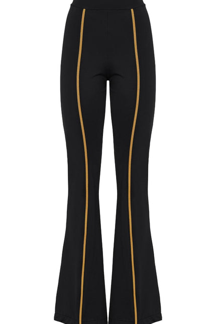 Antoninias | Spodnie Zipnisa Wide Leg czarne