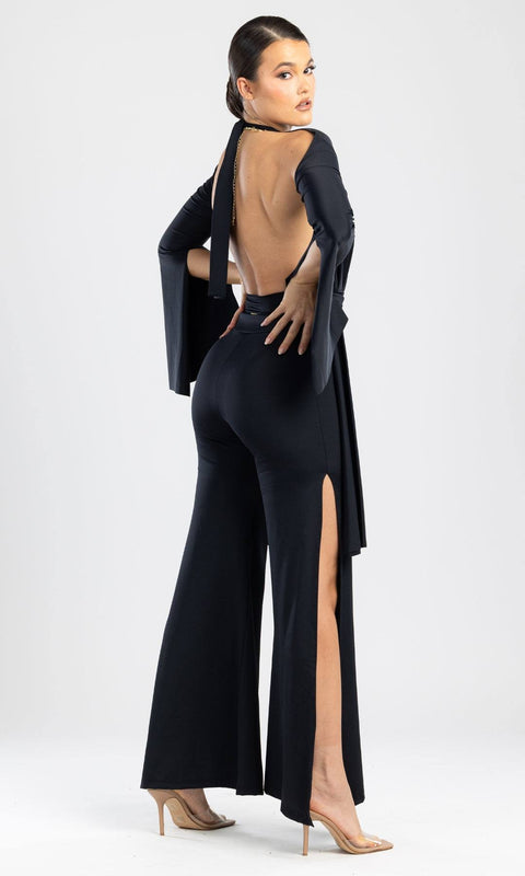 Antoninias | Cleo Wide Leg trousers black