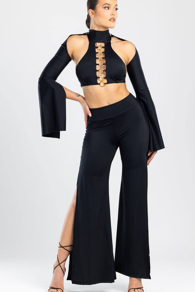 Antoninias | Cleo Wide Leg trousers black