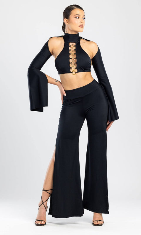 Antoninias | Cleo Wide Leg trousers black