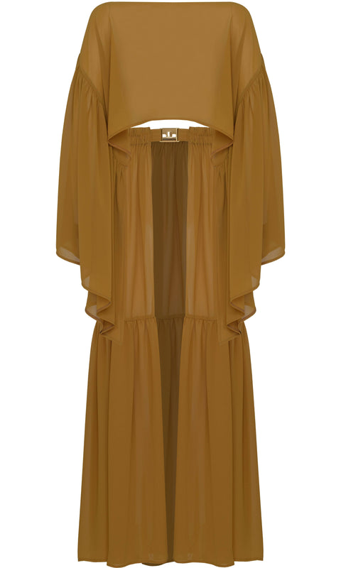 Antoninias | Comely Cover Up brązowy