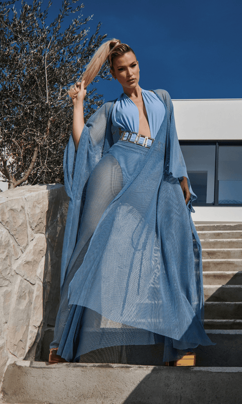 Antoninias | Nety Wide Leg trousers blue