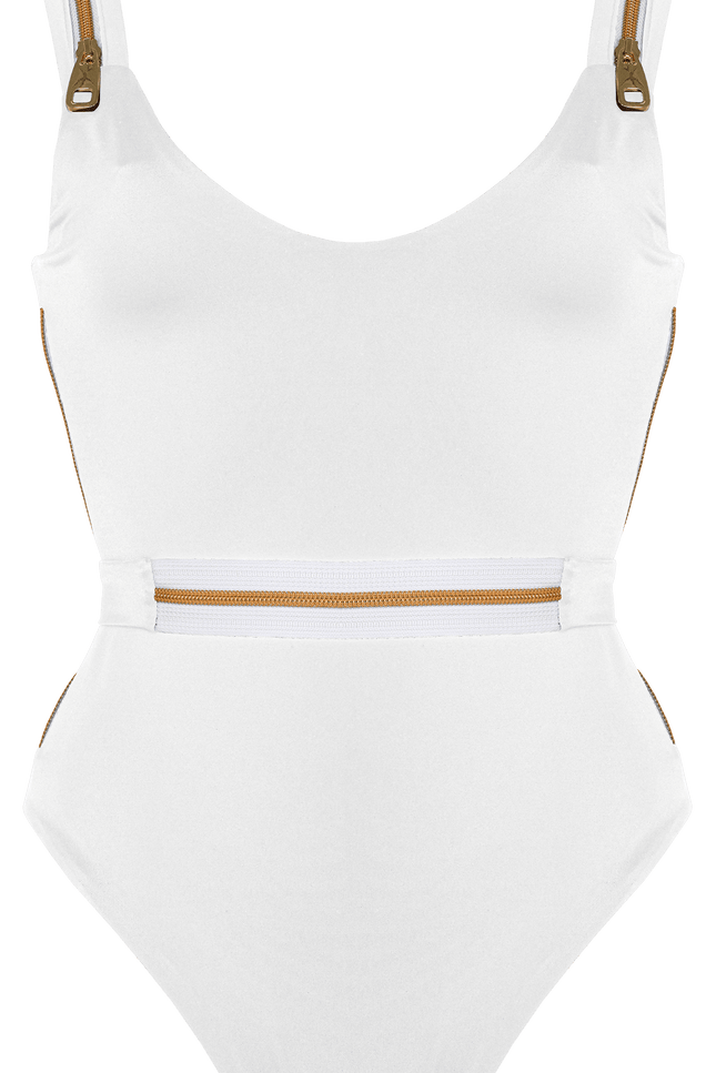 Antoninias | Ripple One Piece white