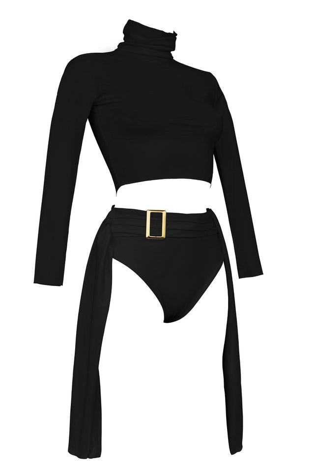Antoninias | Amaze Swimwear Bikini Top black
