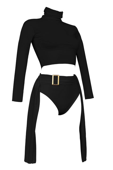 Antoninias | Amaze Swimwear Bikini Top czarny