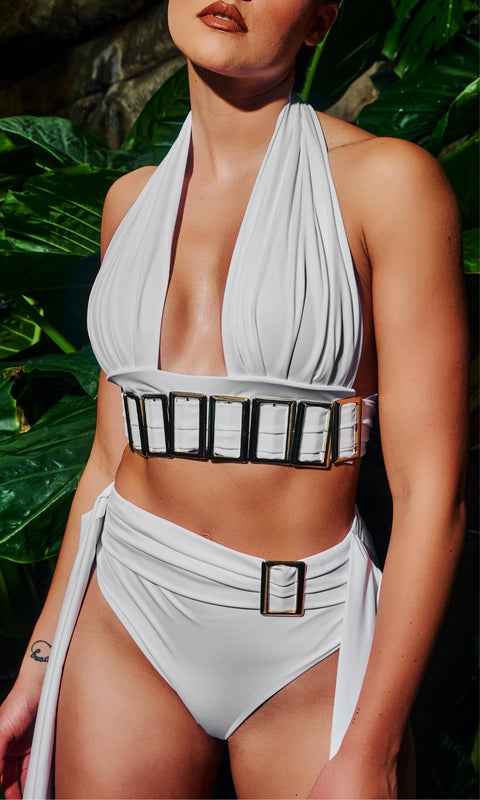 Antoninias | Amaze Bikini Bottom white