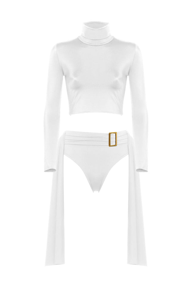 Antoninias | Amaze Bikini Bottom white