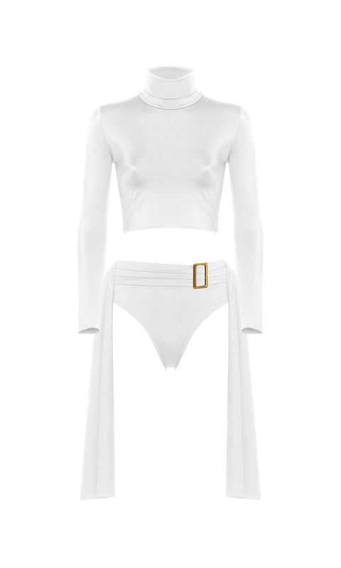Antoninias | Amaze Bikini Bottom white