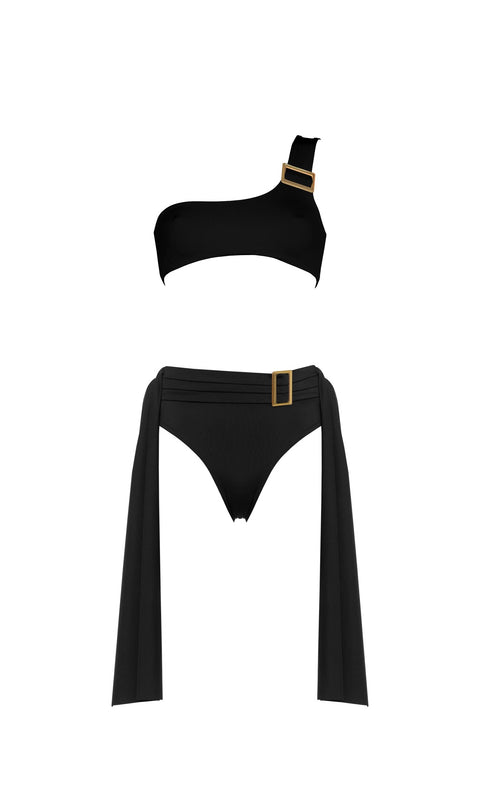 Antoninias | Amaze Bikini Bottom black