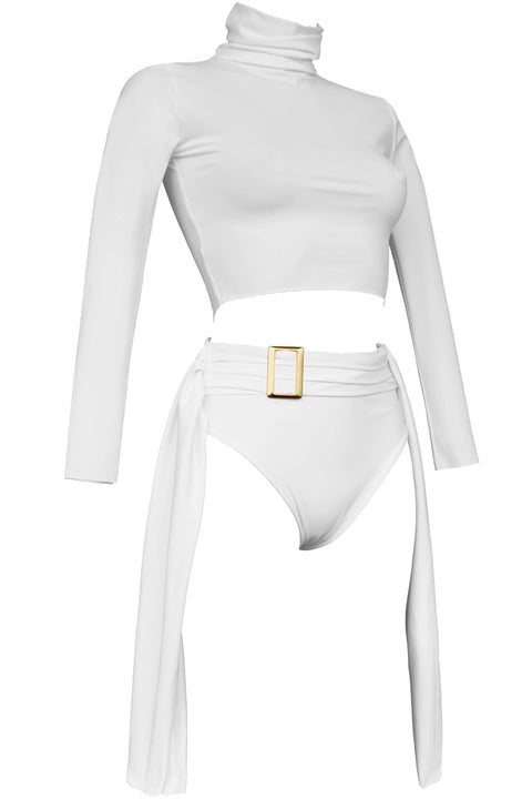 Antoninias | Amaze Swimwear Bikini Top biały