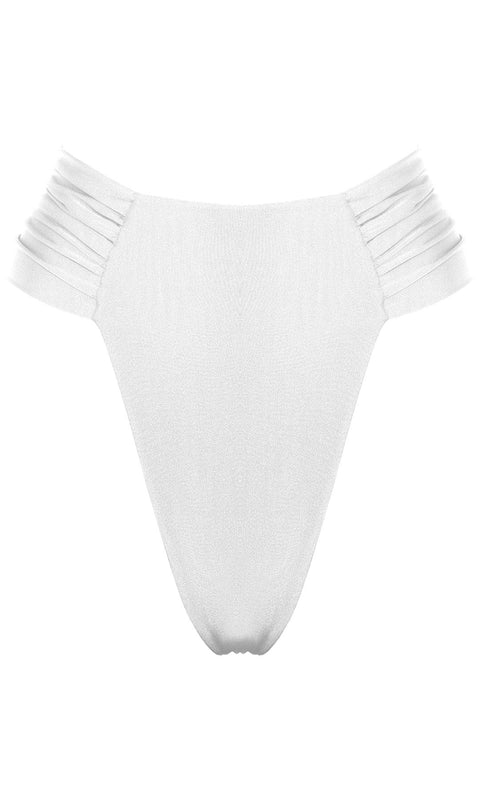 Antoninias | Clam Bikini Bottom biały