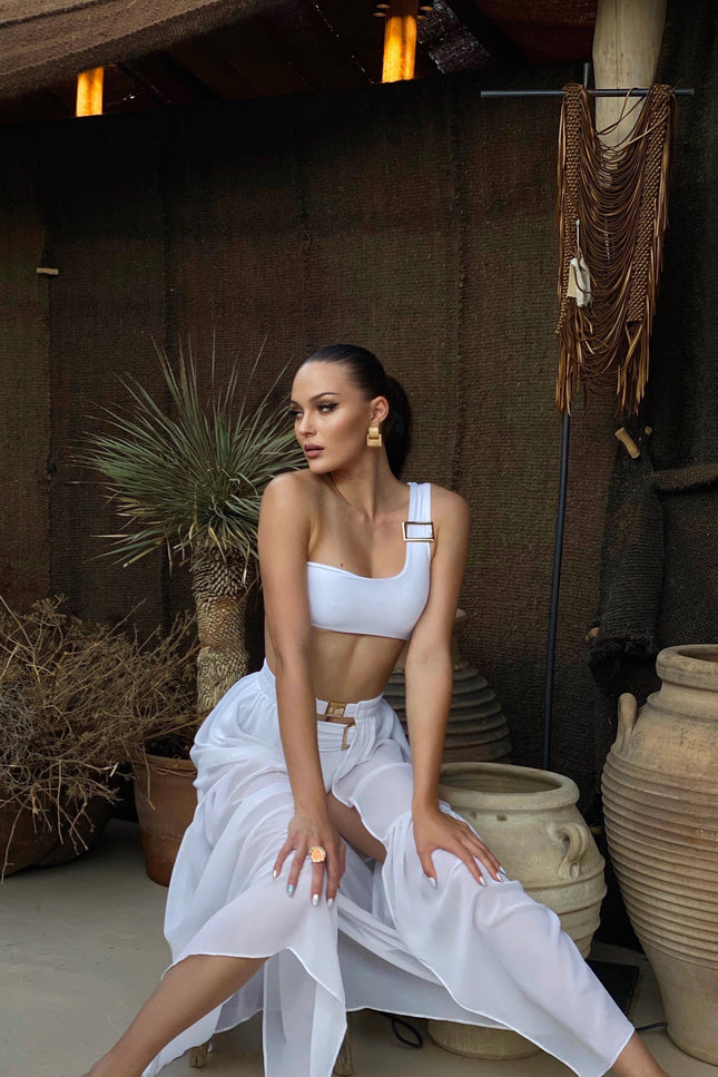 Antoninias | Amaze Bikini Bottom white