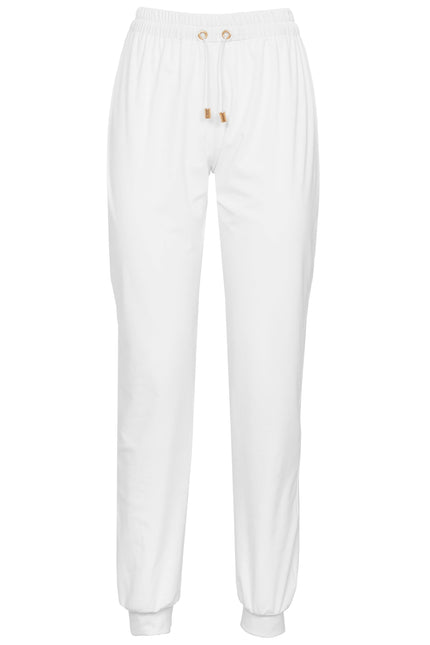 Antoninias | Sweatpants Elegant white