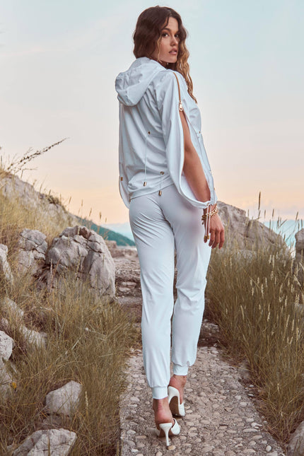 Antoninias | Sheek Hoodie white