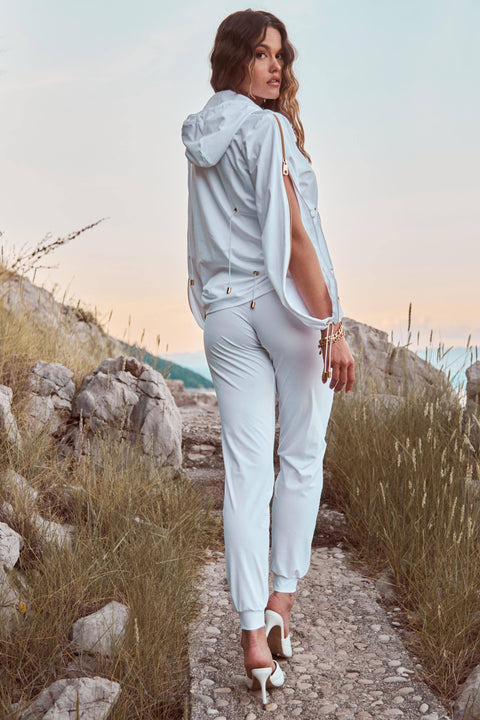 Antoninias | Sheek Hoodie white