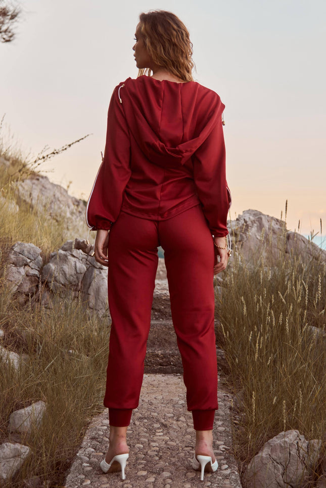 Antoninias | Voguish Tracksuit Set red