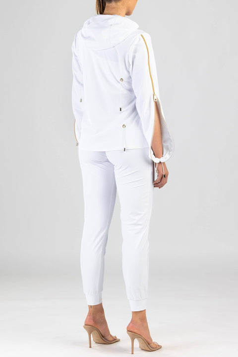 Antoninias | Sheek Hoodie white