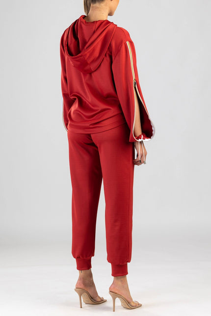 Antoninias | Voguish Tracksuit Set red