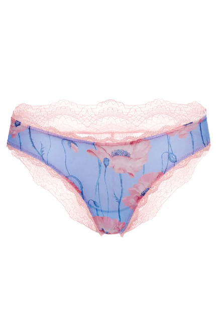 Luciela | PINK POPPY LACE BRIEF