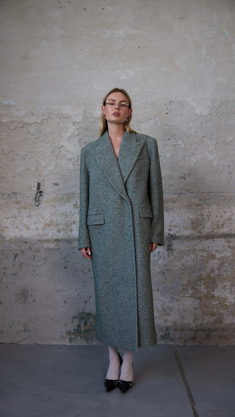 BÚDZIKO | COPENHAGEN WOOLEN LAVENDER COAT