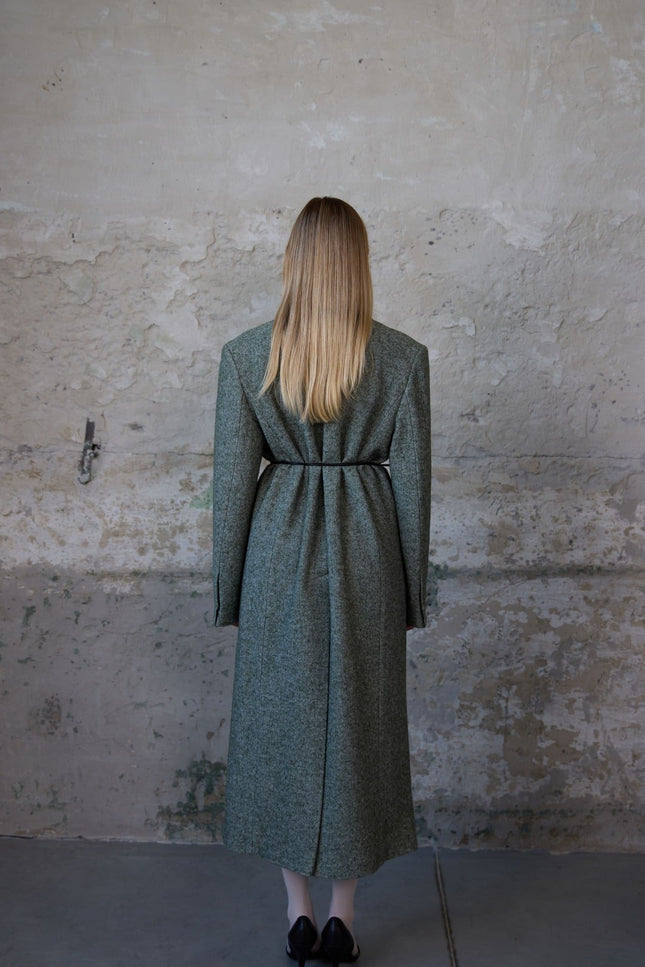 BÚDZIKO | COPENHAGEN WOOLEN GREEN COAT