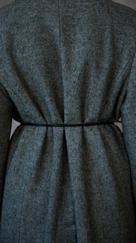 BÚDZIKO | COPENHAGEN WOOLEN GREEN COAT