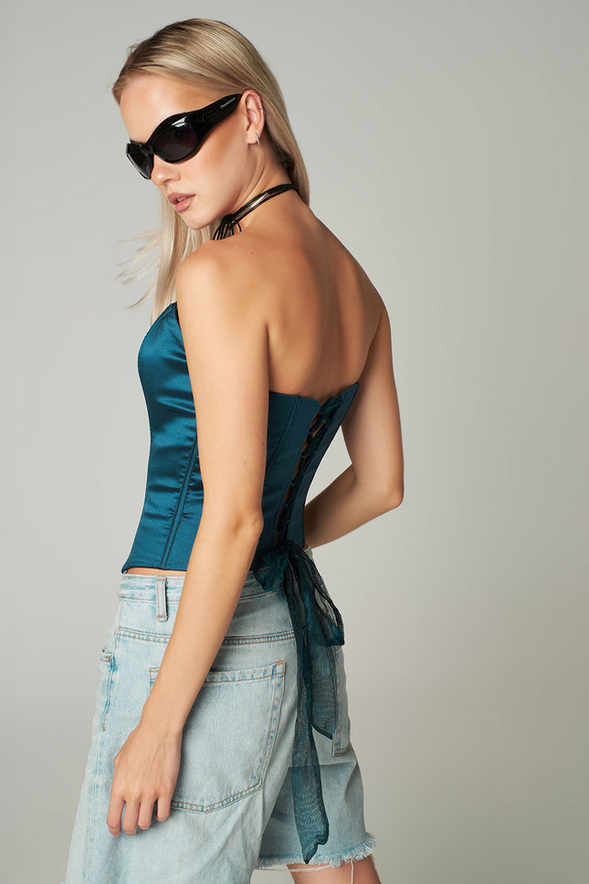Petra Petrova | Fanfare Structured Seam Detail Corset Kylie