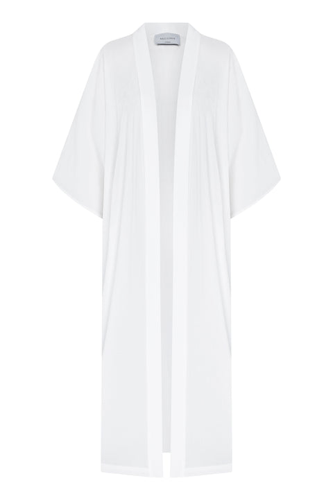 Nazli Ceren | Kaftan Rache biały