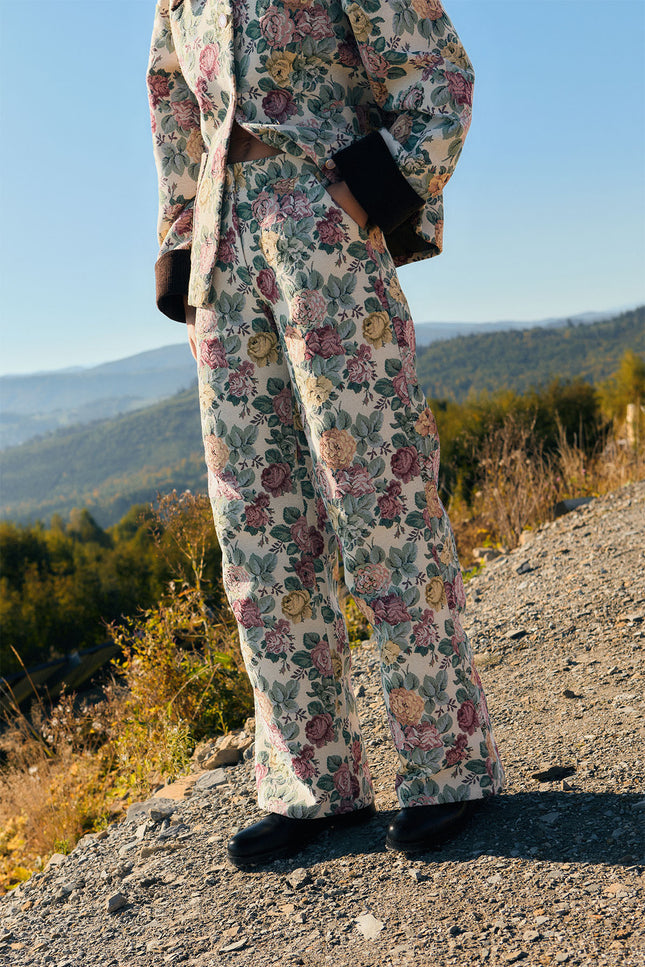 Pat Sege | Tonka jacquard trousers