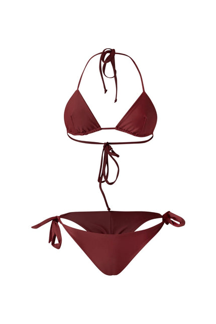 Enxhaline | Zalea Bikini Set in Burgundy