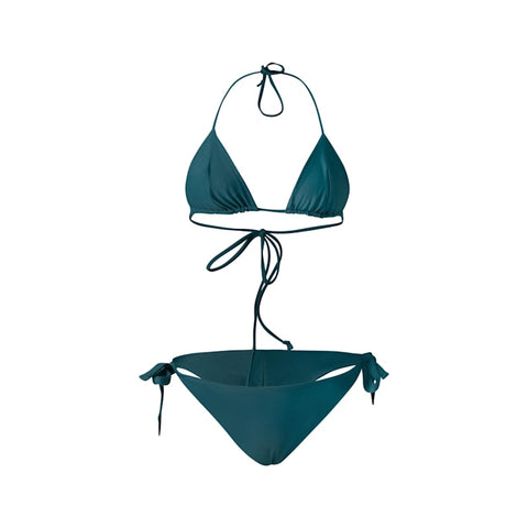 Enxhaline | Zalea Bikini Set in Dark Cyan